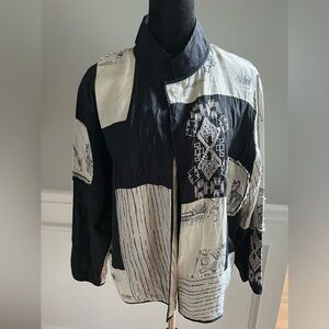 Chico’s Silk and Linen Jacket-tagged a size 3